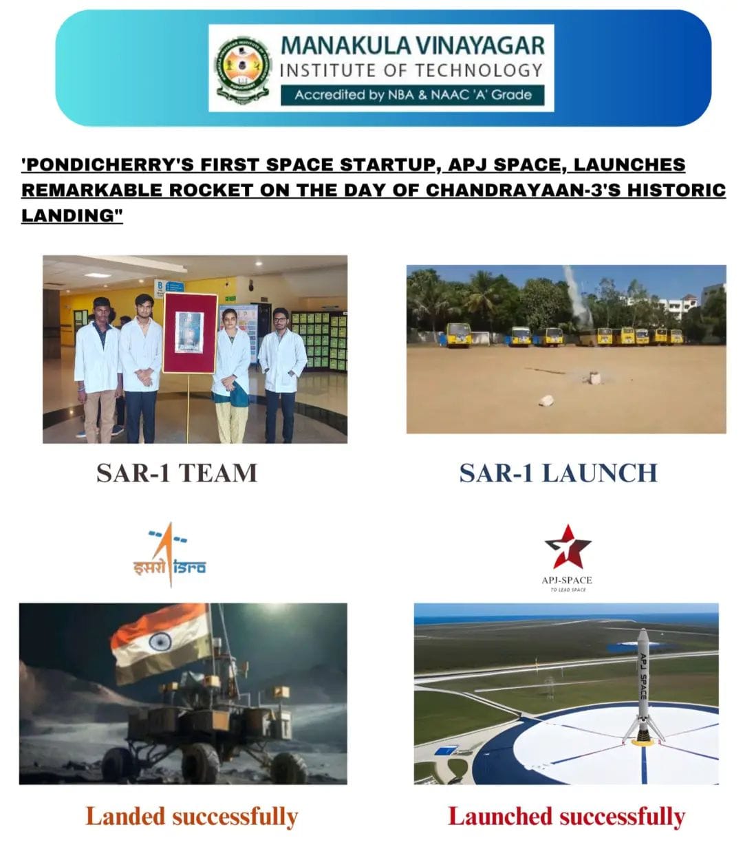 Project SAAR-1 Satellite